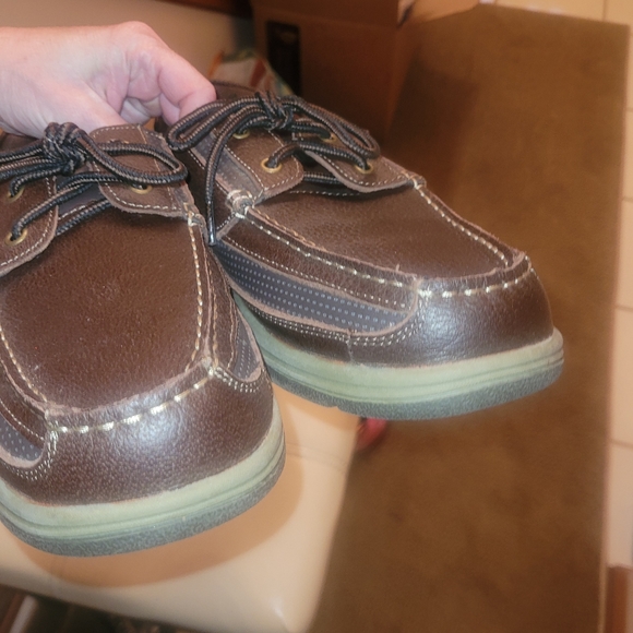 Men's Worldwide Sportsman Leather Loafers, size 11 - Picture 2 of 5